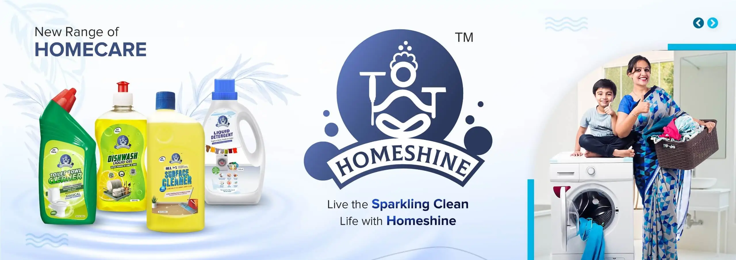 Homeshine brand of Dayjoy is a home care products brand that brings hygiene to our customers home.