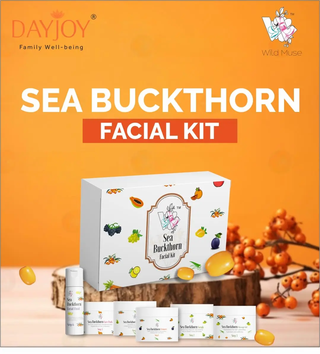 Seabuckthorn Facial Kit
