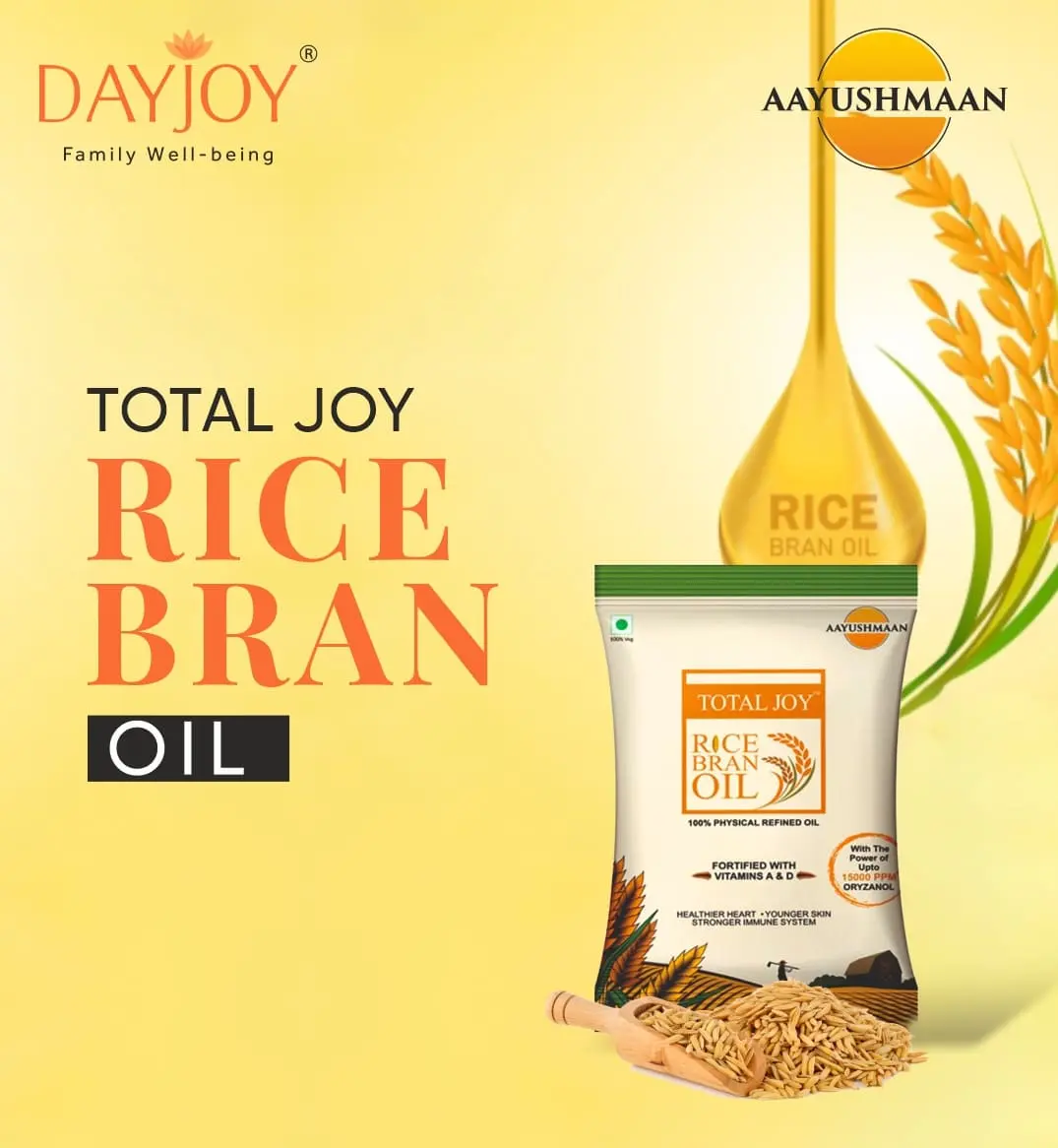 Total Joy Rice Bran Oil (1 Litre)